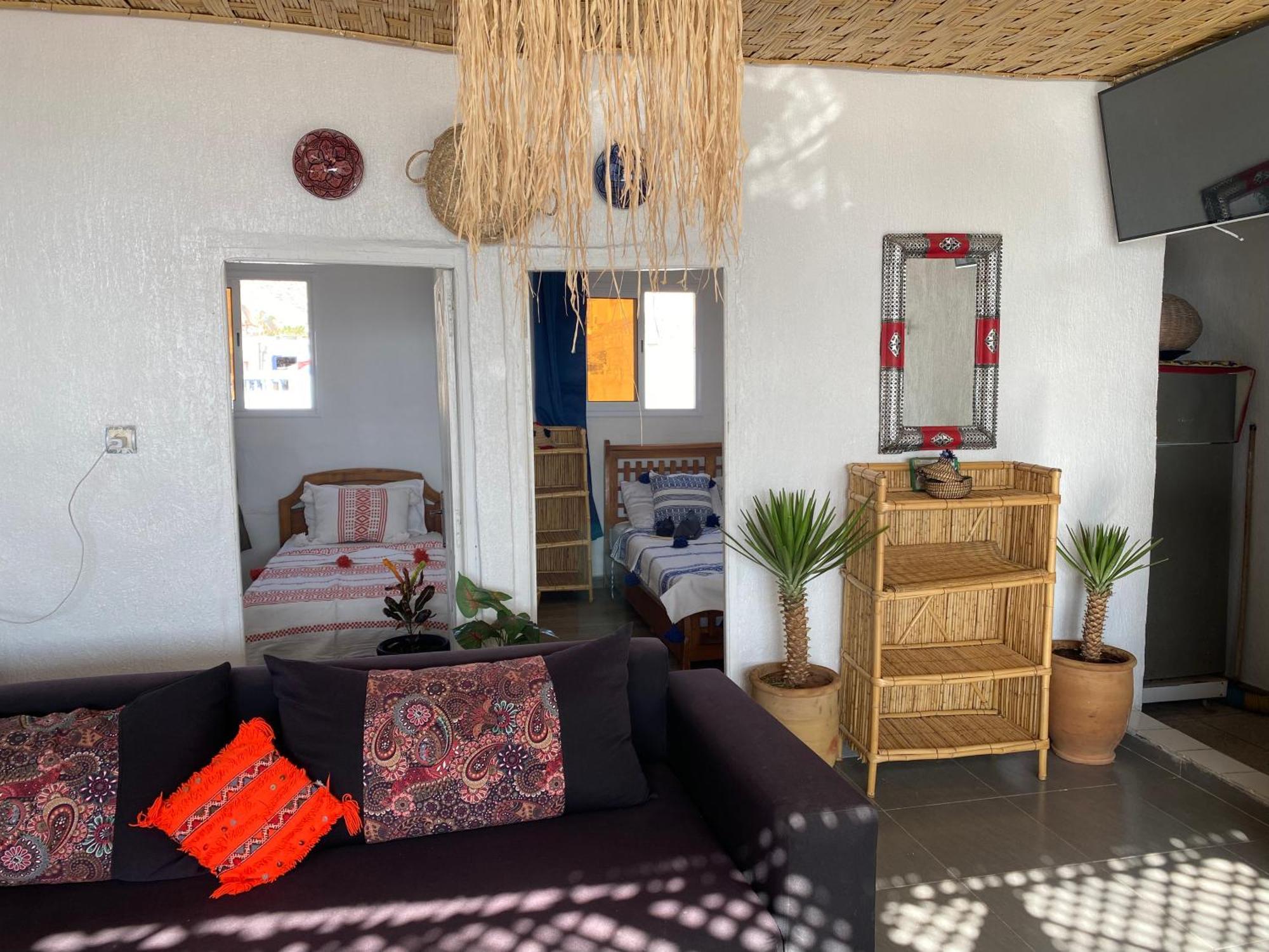 Amazigh Surf House Otel Agadir Dış mekan fotoğraf