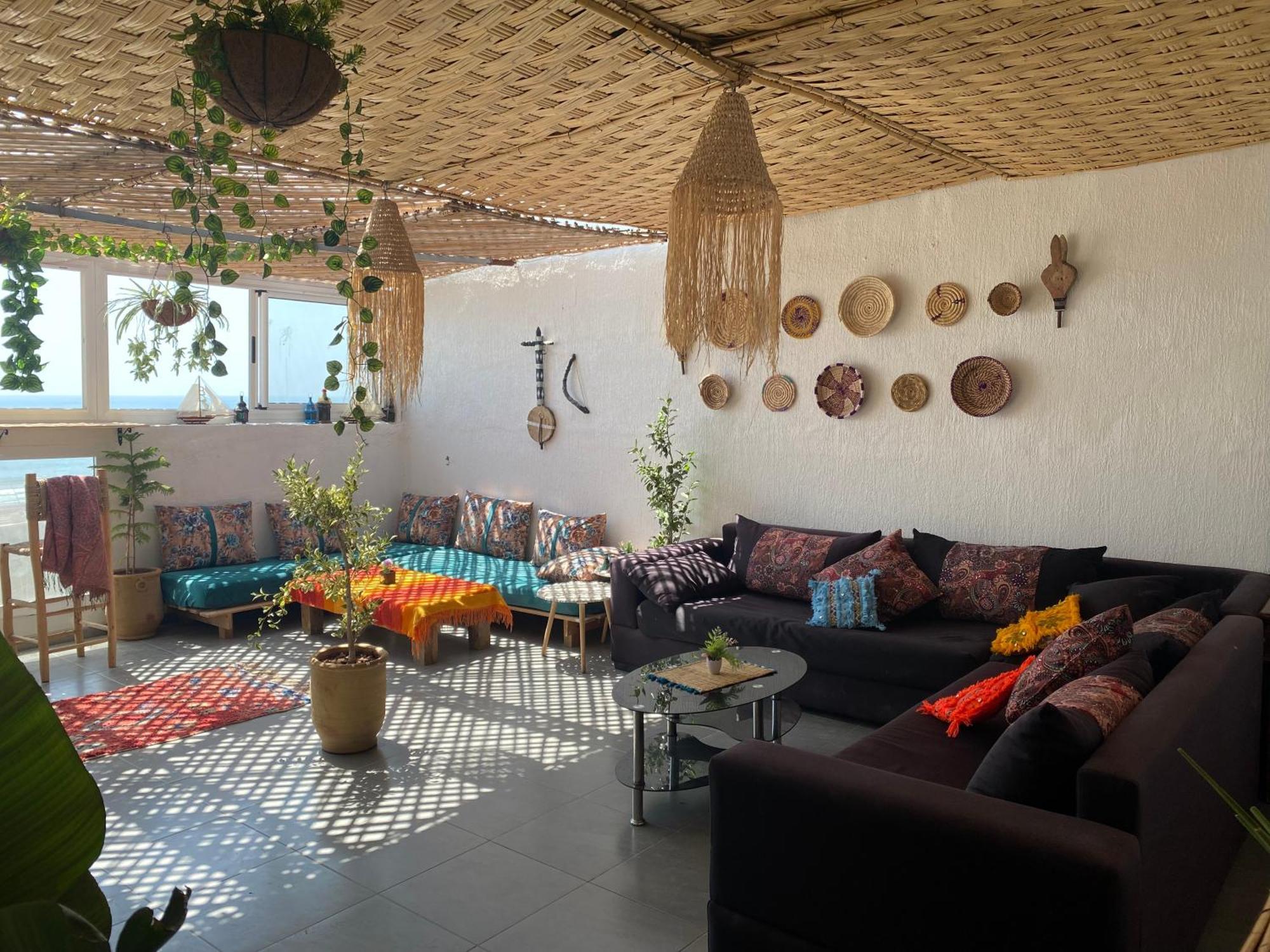 Amazigh Surf House Otel Agadir Dış mekan fotoğraf